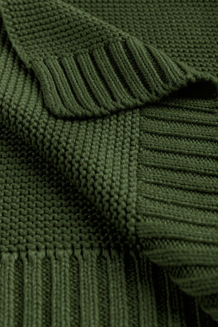 Κουβέρτα Bamboo And Cotton Green 100x80cm