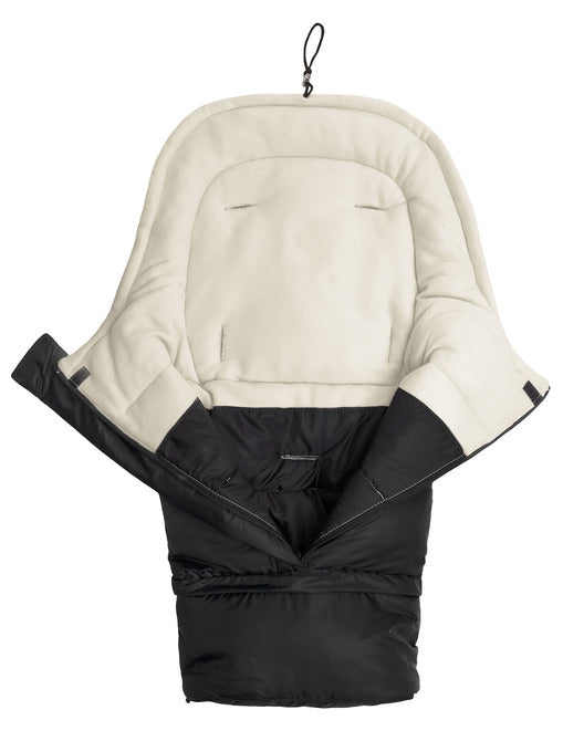 Τσάντα Winter Fleece Combi 3 σε 1 Μαύρο/Μπεζ