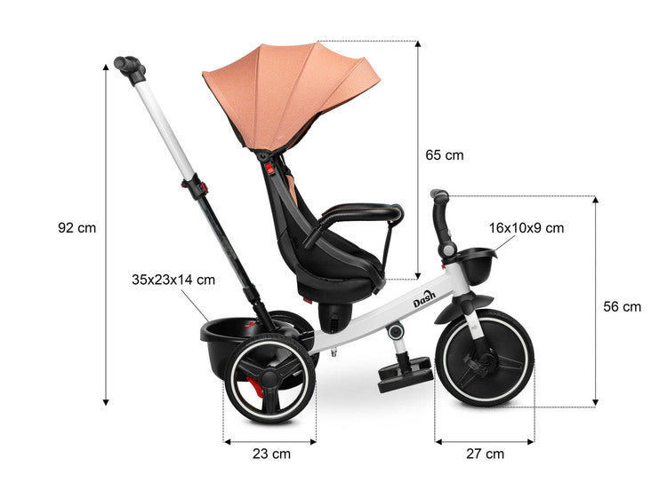 Τρίκυκλο Dash Melange Caretero Toyz