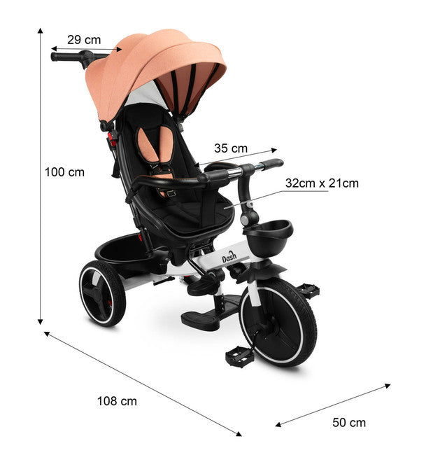 Τρίκυκλο Dash Melange Caretero Toyz