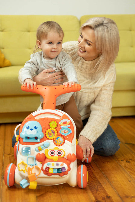 Проходилка 2в1 Spark Grey Caretero Toyz
