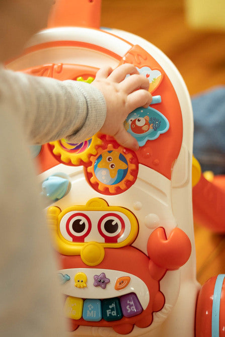 Проходилка 2в1 Spark Grey Caretero Toyz