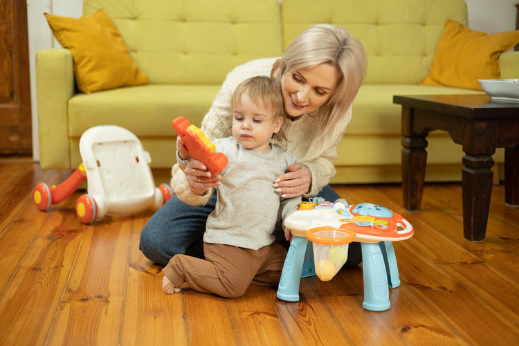 Проходилка 2в1 Spark Grey Caretero Toyz