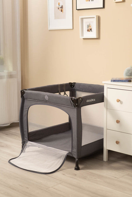 Παρκοκρέβατο Quadra Graphite Caretero