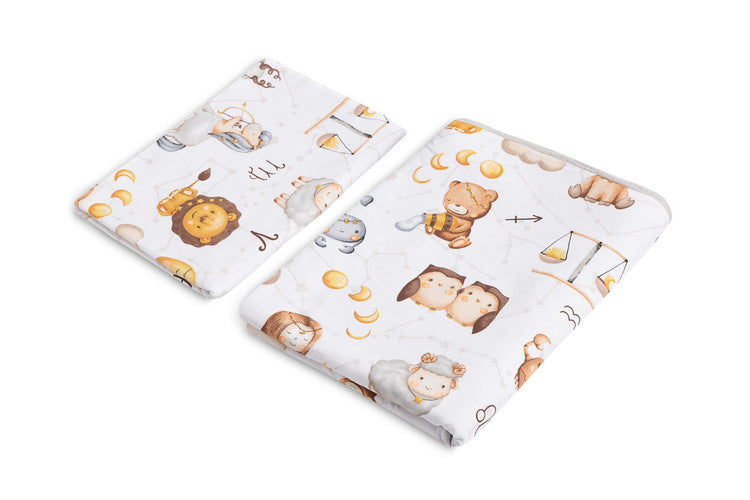 Σετ Κρεβατιού 2 Τεμάχια Ζώδια 100x135cm