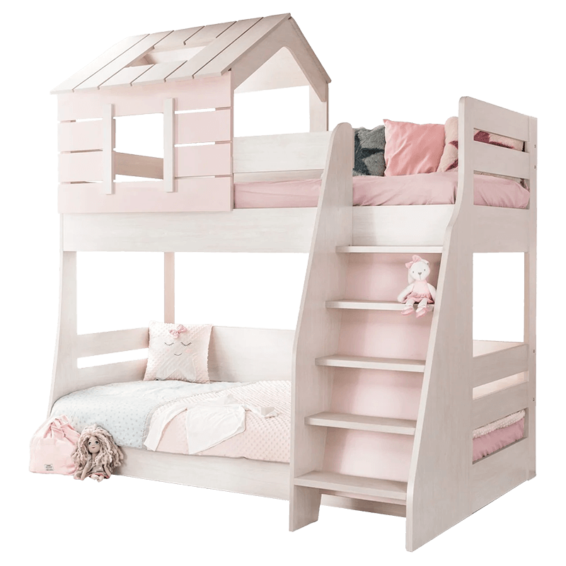 Κουκέτα για παιδιά PINK HOUSE - δεξιά