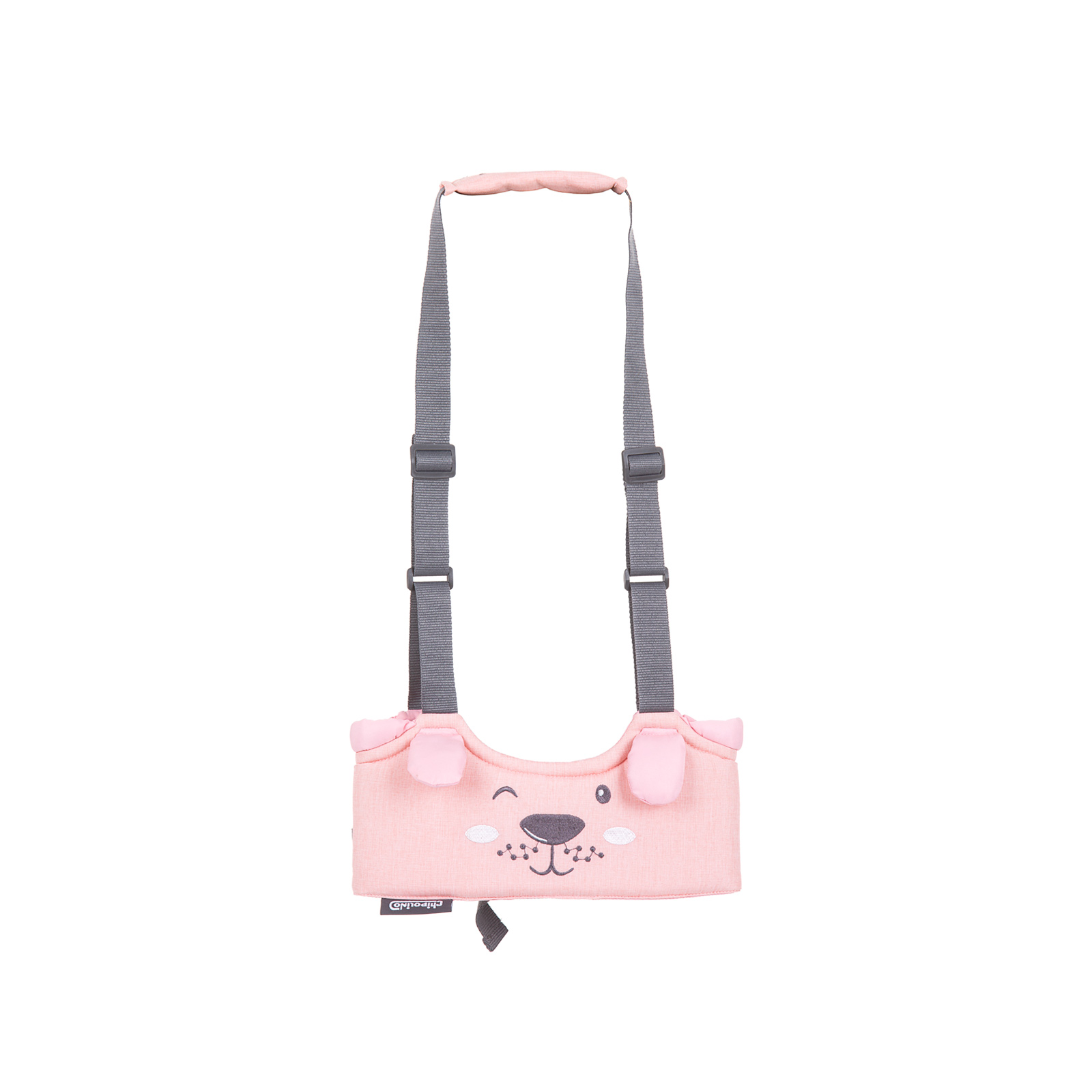 Колан за прохождане First Steps розов лен