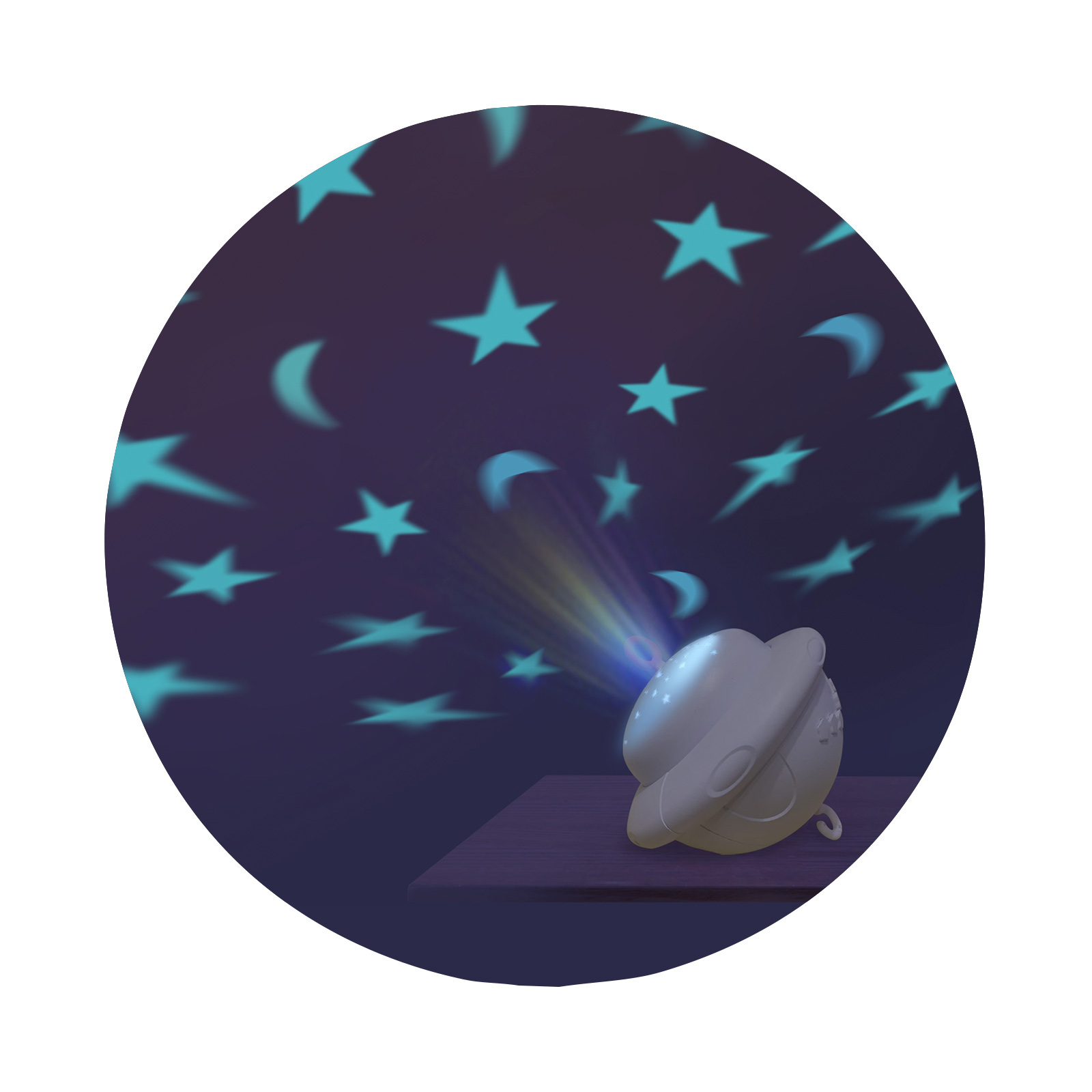 Μουσικό παιχνίδι με προβολέα Μουσική