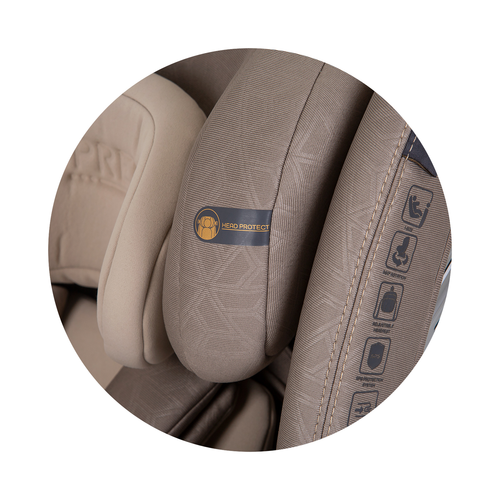 Столче за кола360 I-size 40-150 SUPREMEмакадами