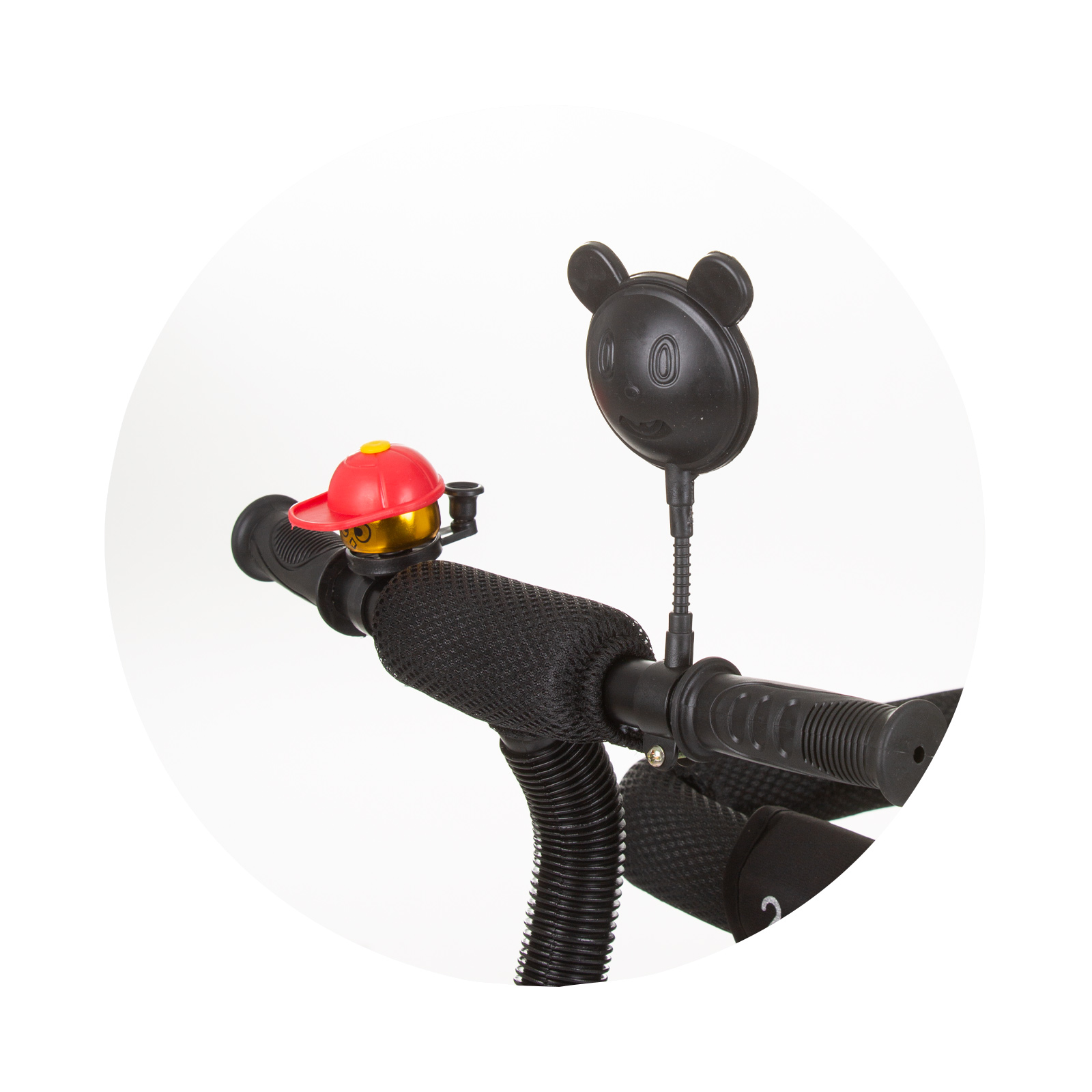 Τρίκυκλο για δίδυμα "2PLAY" οψιδιανός/ αλεπού