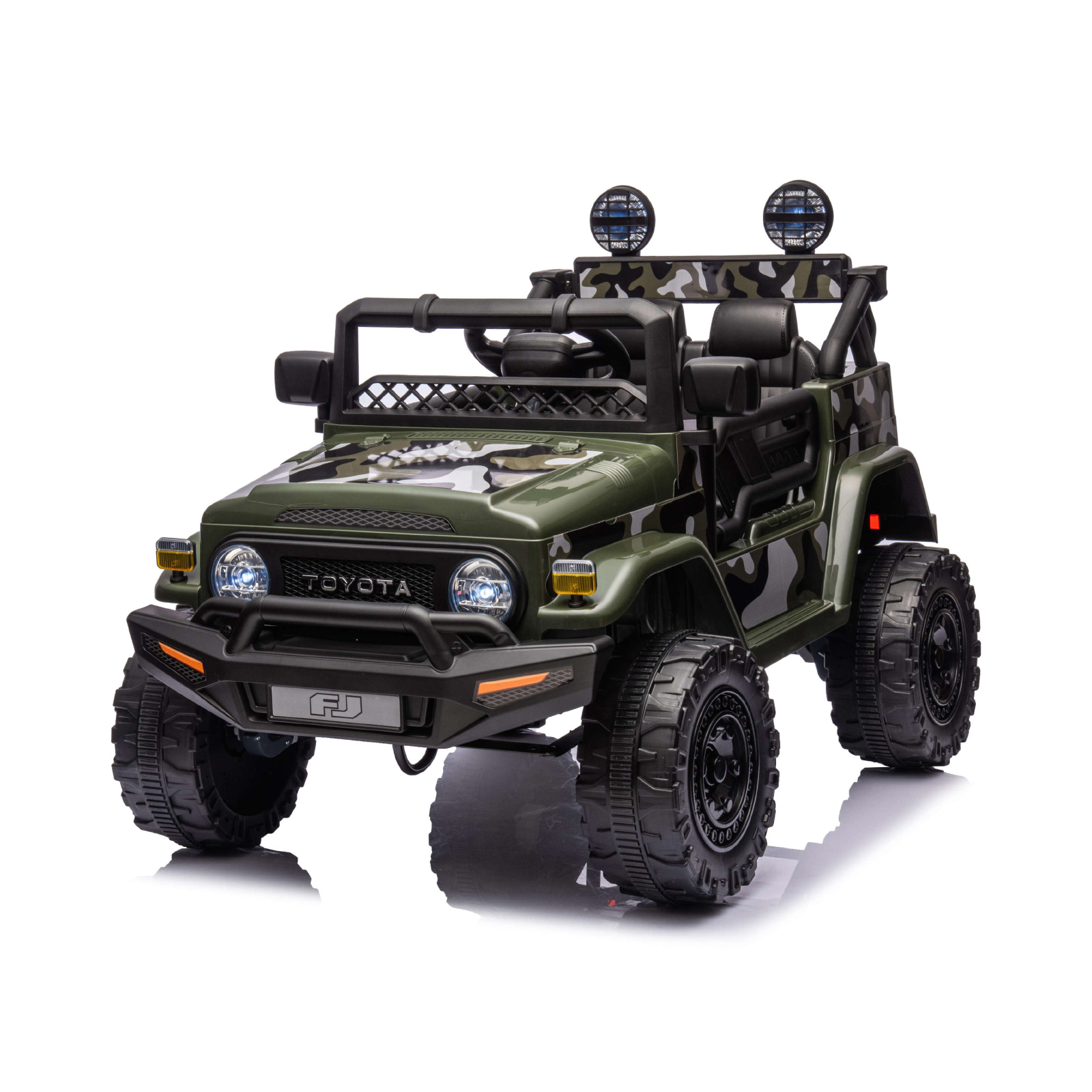 Ηλεκτρικό τζιπ Toyota FJ Cruiser στρατιωτικό EVAgu