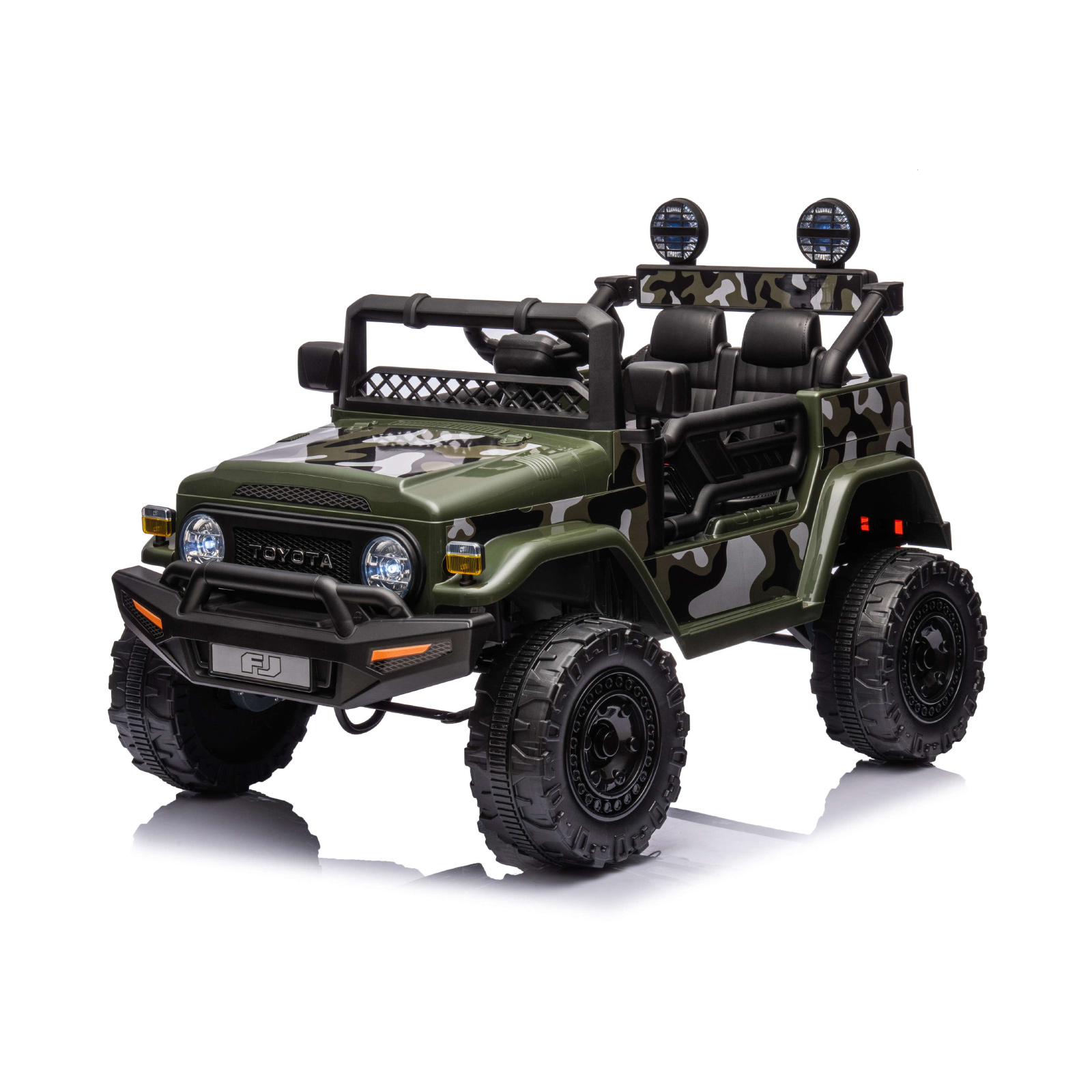 Ηλεκτρικό τζιπ Toyota FJ Cruiser στρατιωτικό EVAgu