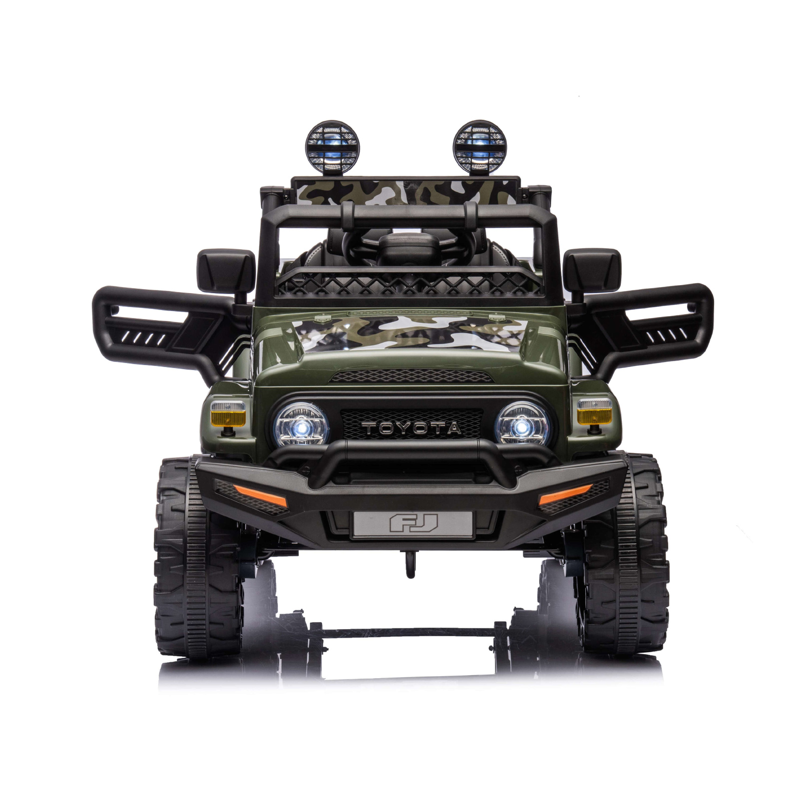 Ηλεκτρικό τζιπ Toyota FJ Cruiser στρατιωτικό EVAgu