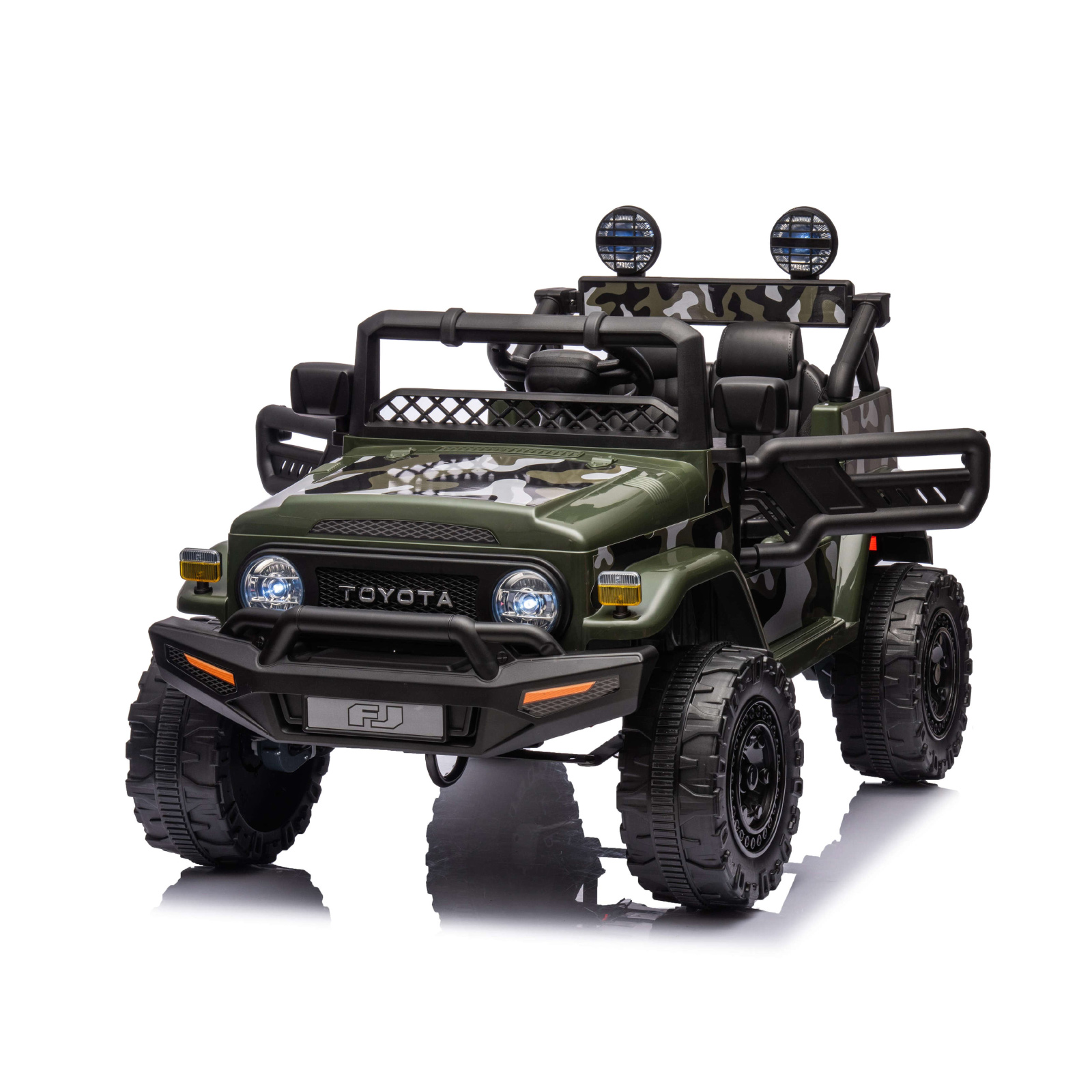 Ηλεκτρικό τζιπ Toyota FJ Cruiser στρατιωτικό EVAgu
