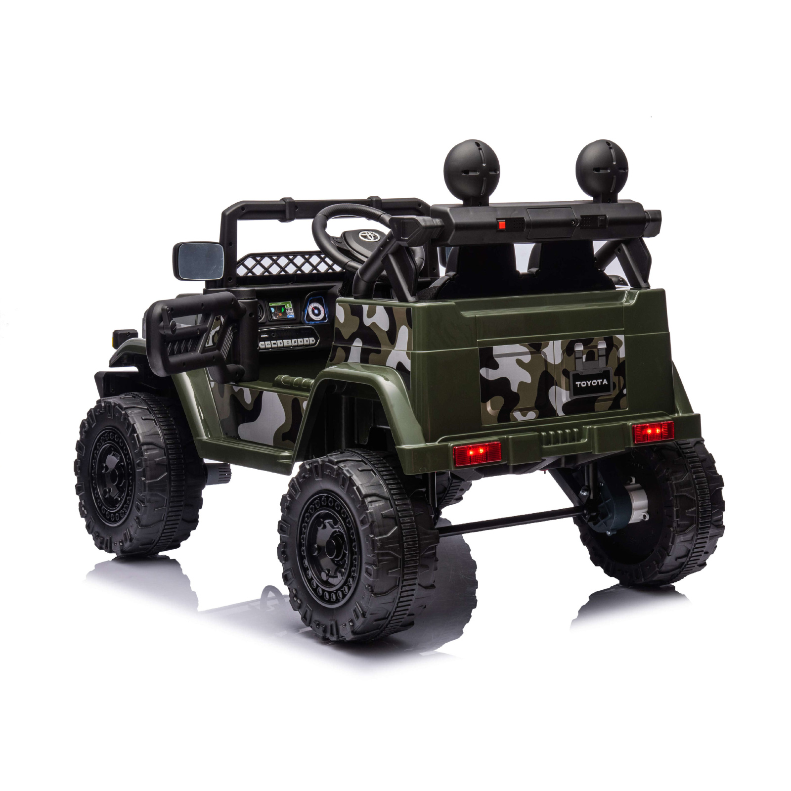 Ηλεκτρικό τζιπ Toyota FJ Cruiser στρατιωτικό EVAgu