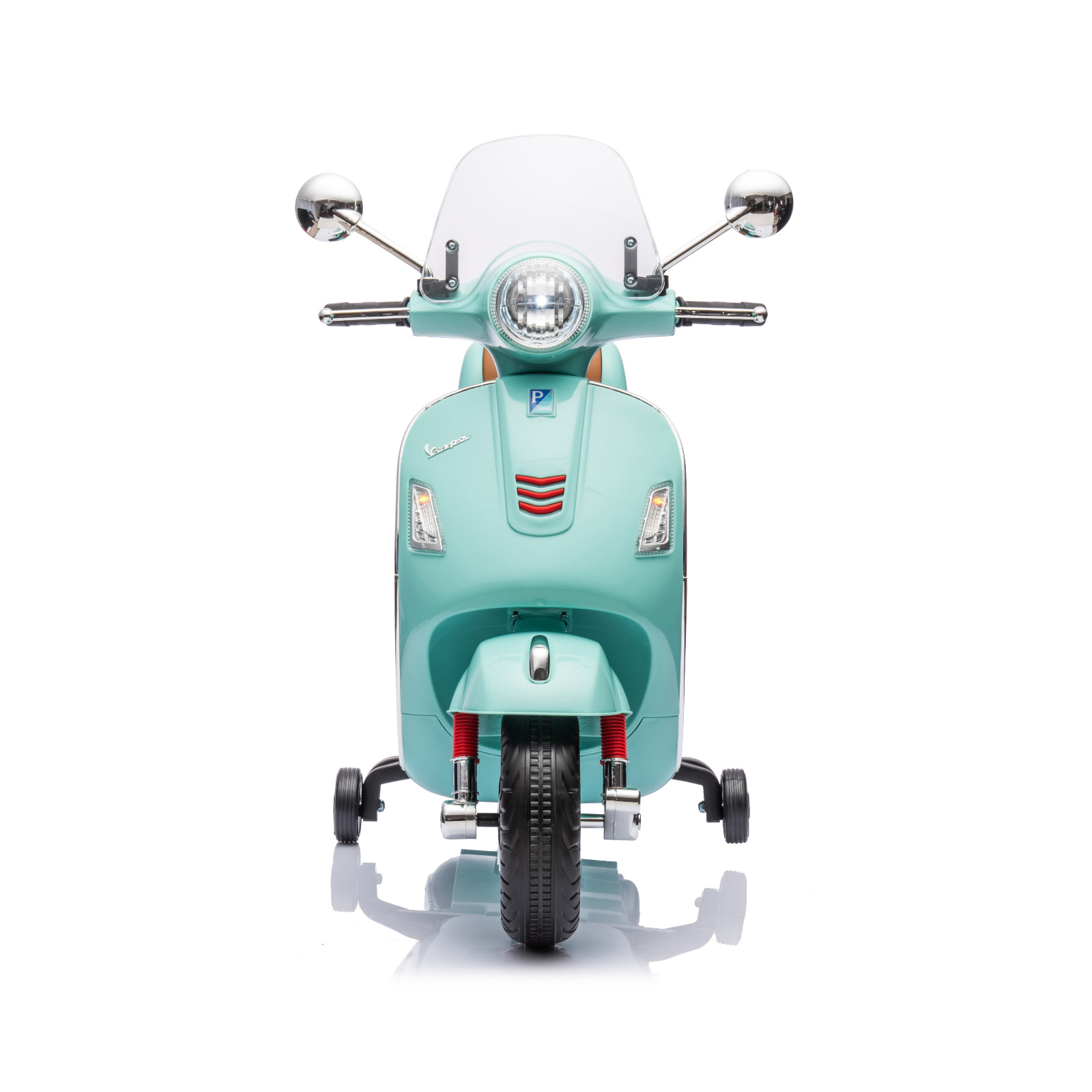 Ηλεκτρική μοτοσικλέτα Vespa GTS Super green