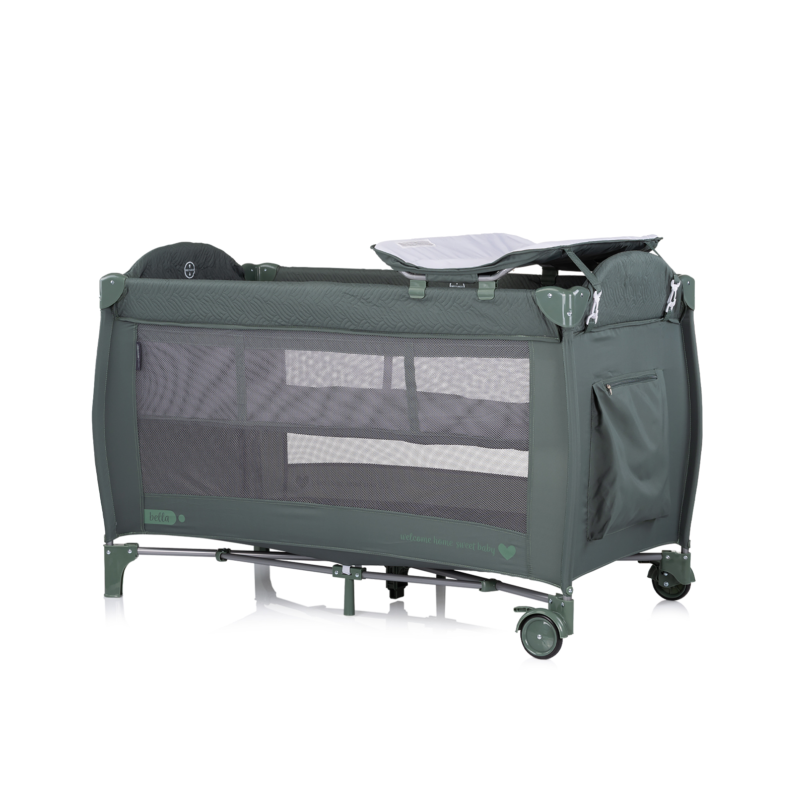 Φορητή κούνια μωρού White Basil