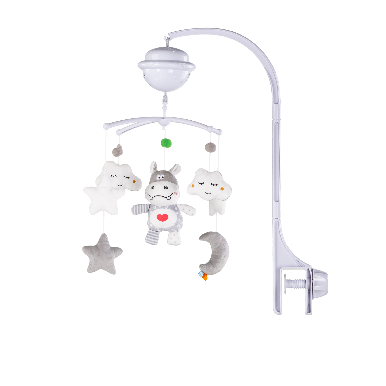 Μουσικό παιχνίδι με προβολέα "Ιπποπόταμος"