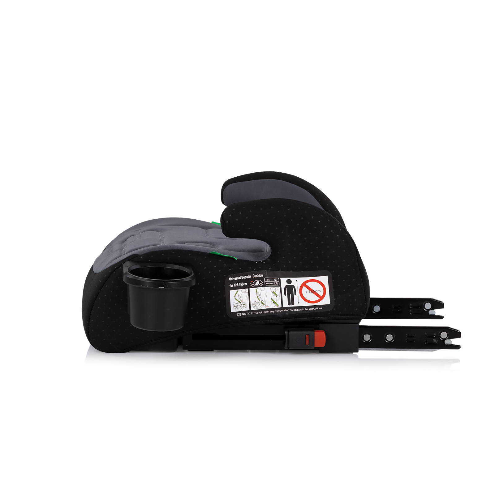 Κάθισμα αυτοκινήτου 125-150 GO BOOST ISO γκρι