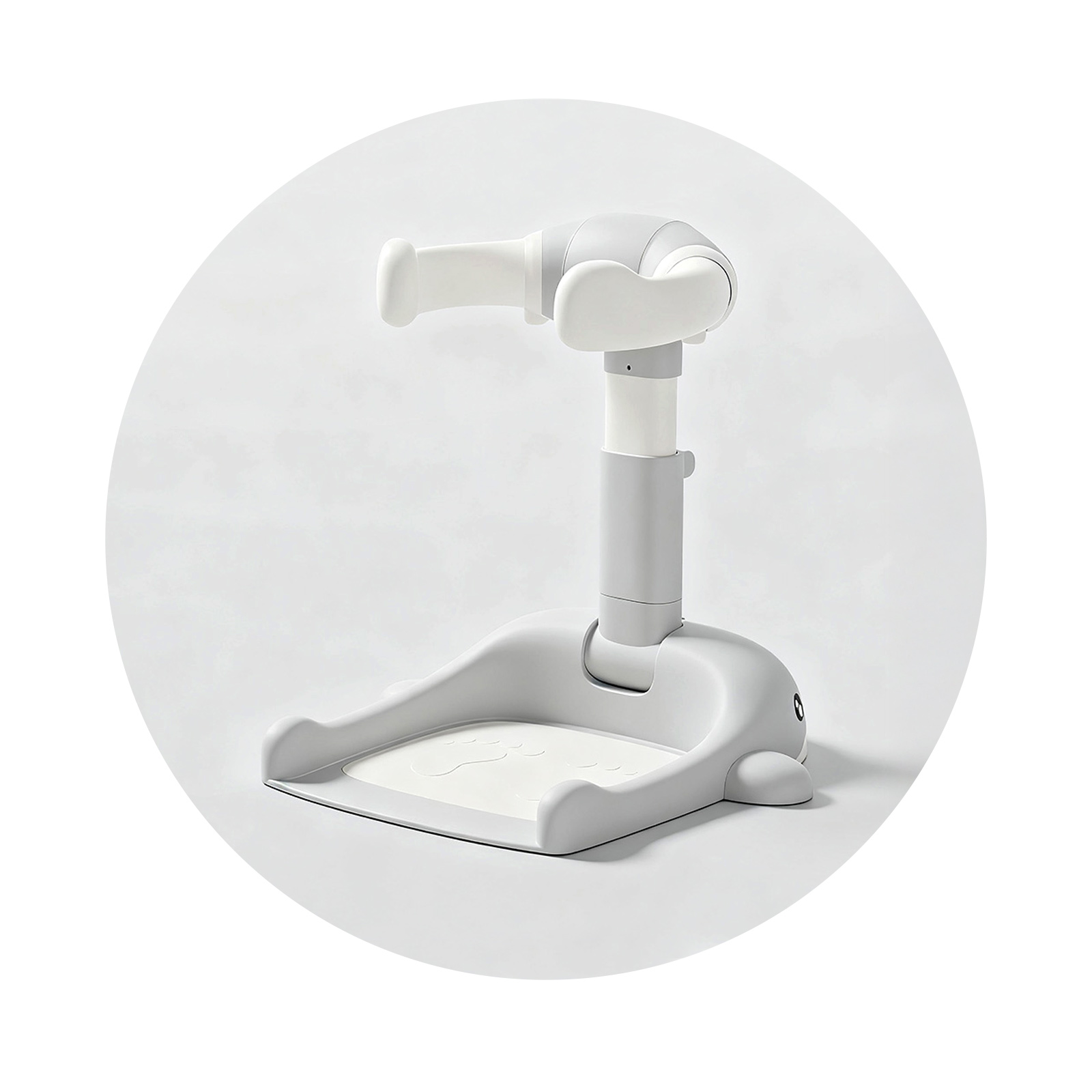 Βάση μπάνιου με στήριγμα Kitche γκρι