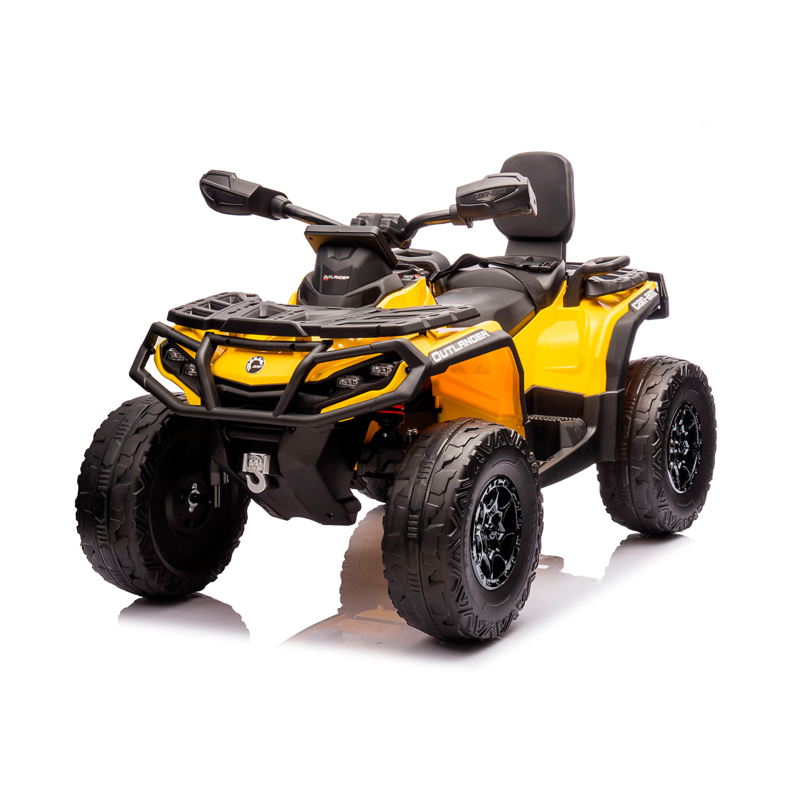 Ηλεκτρικό ATV CAN AM OUTLANDER με κίτρινα ελαστικά EVA