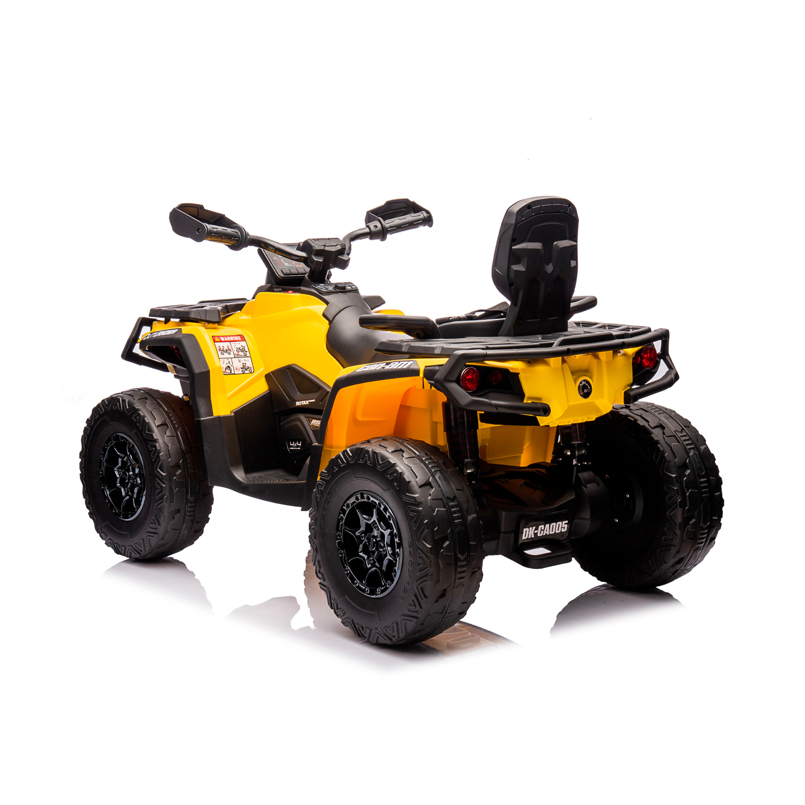Ηλεκτρικό ATV CAN AM OUTLANDER με κίτρινα ελαστικά EVA