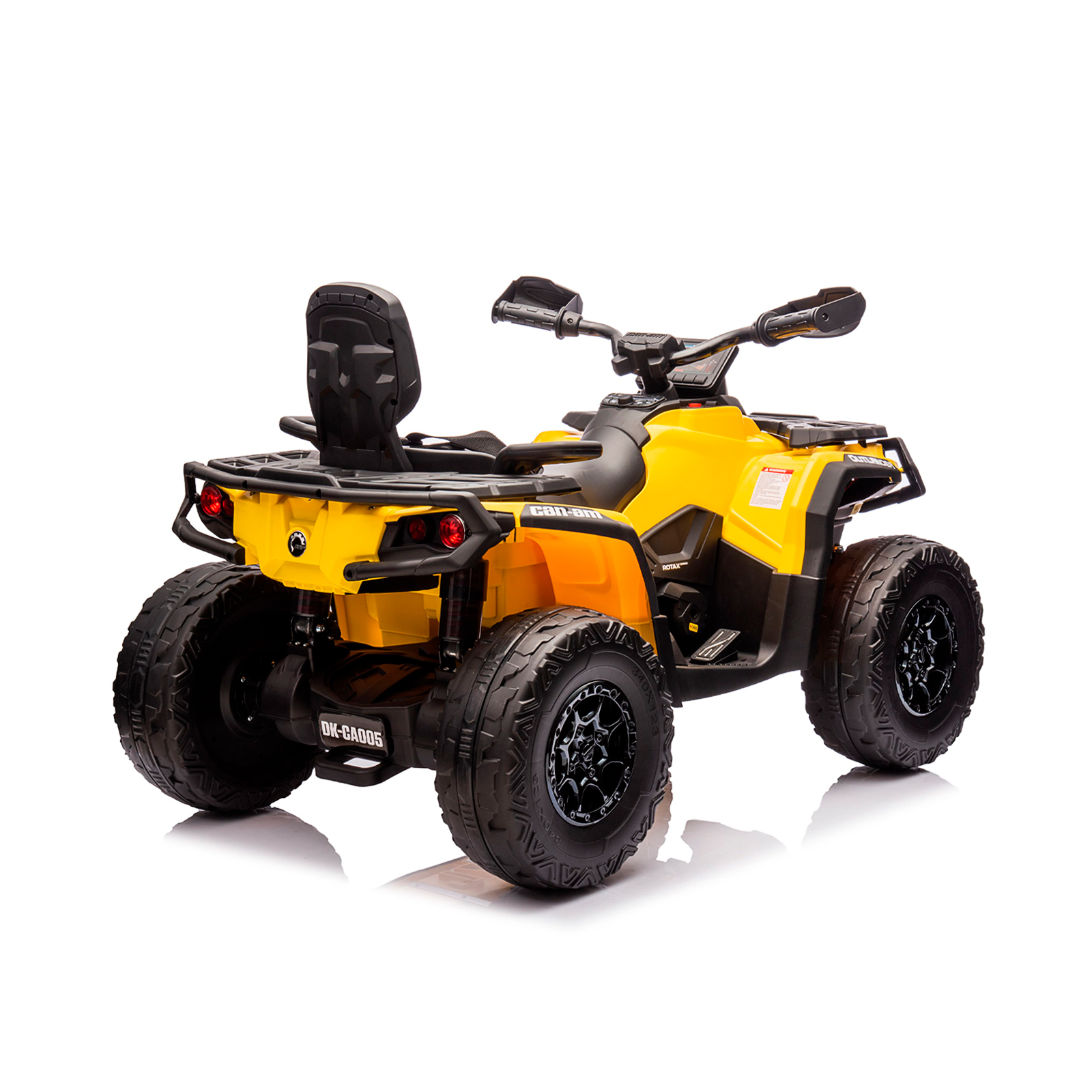 Ηλεκτρικό ATV CAN AM OUTLANDER με κίτρινα ελαστικά EVA