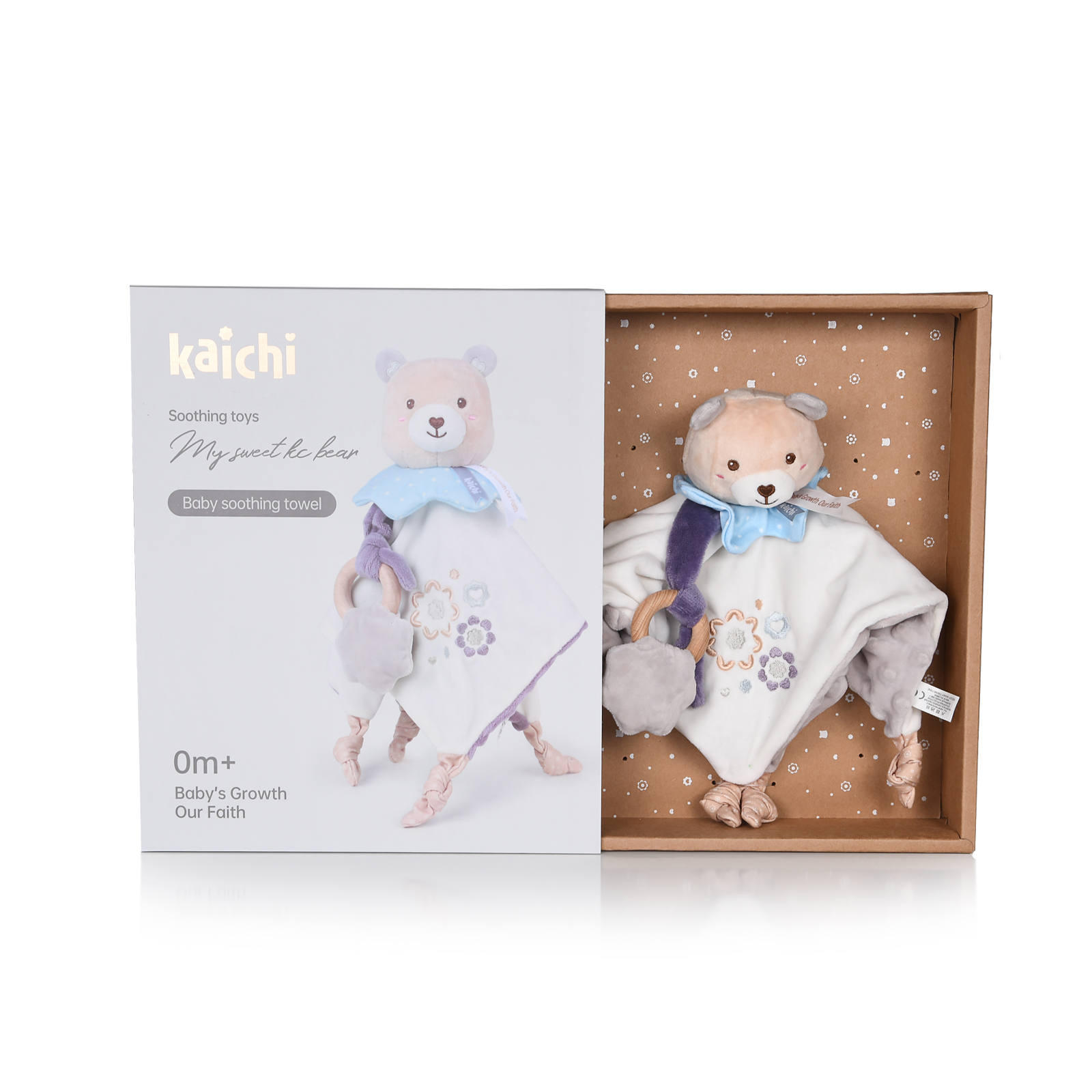 Μαλακό παιχνίδι για μωρά με αρκουδάκι μπεζ