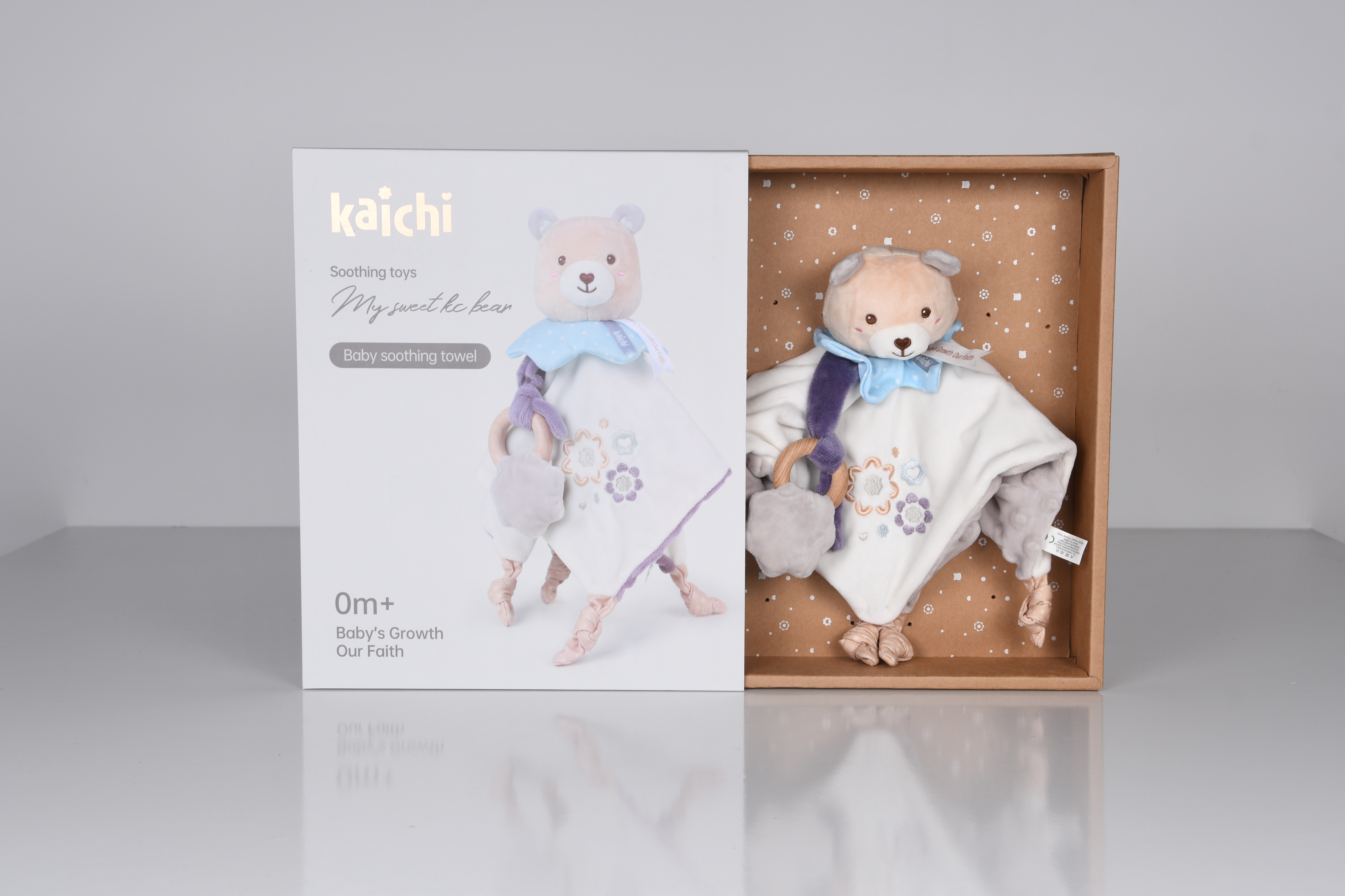 Μαλακό παιχνίδι για μωρά με αρκουδάκι μπεζ