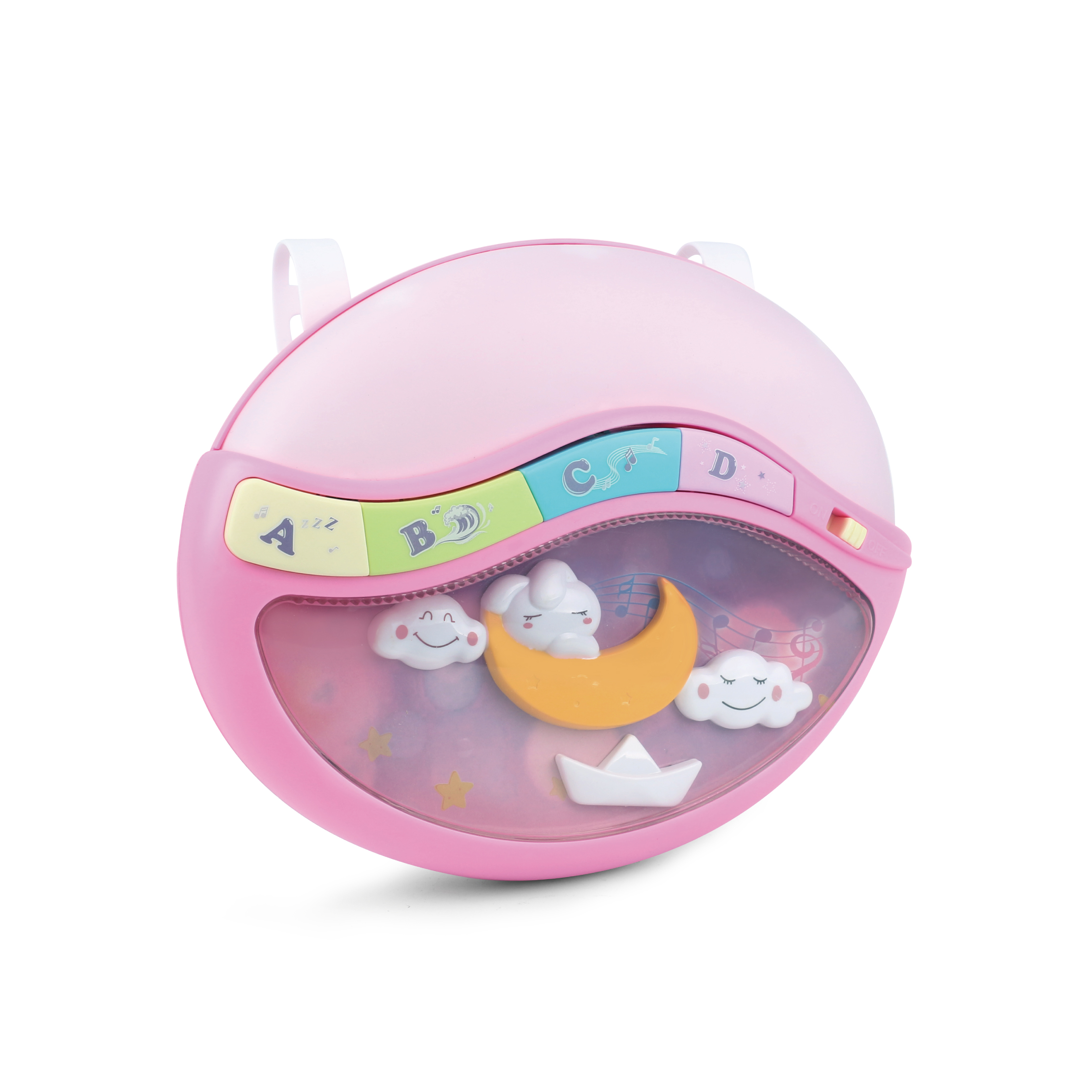 Πολυλειτουργική νυχτερινή λάμπα Sky Pink