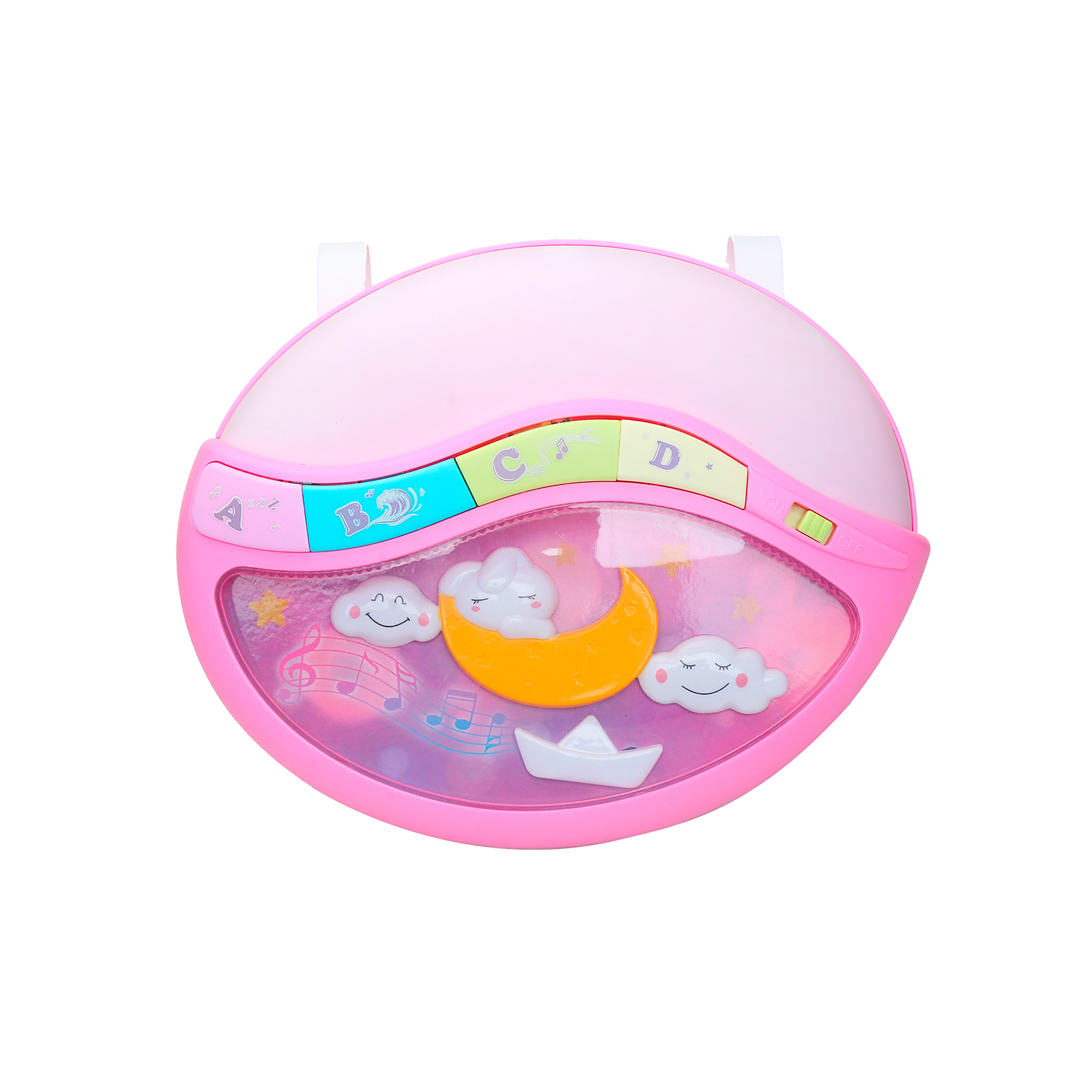 Πολυλειτουργική νυχτερινή λάμπα Sky Pink