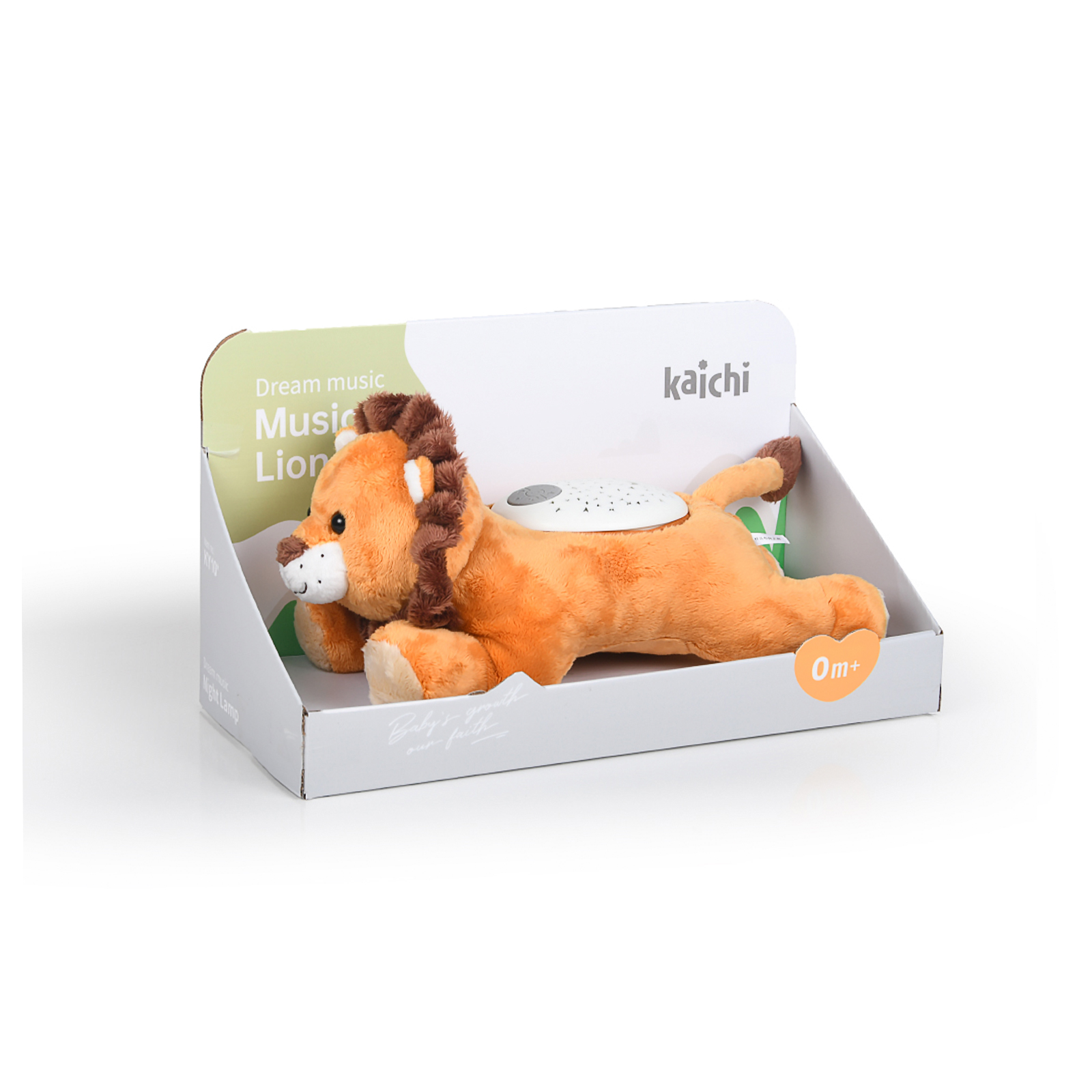 Λούτρινο παιχνίδι με προβολέα/μουσική "Λιοναράκι"