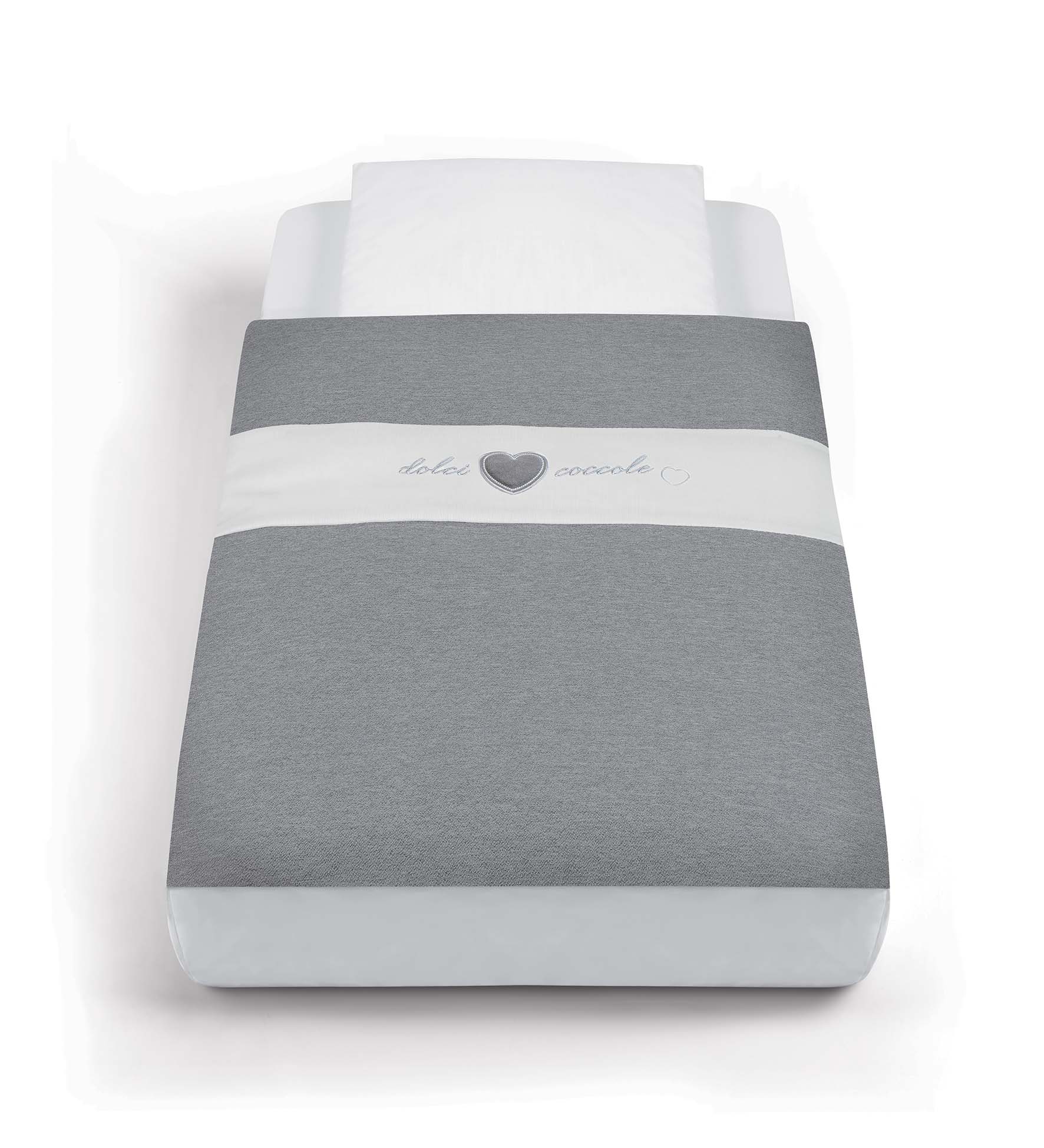 Υφασμάτινο σετ Κρεβάτι-κούνια Cullami 153 γκρι