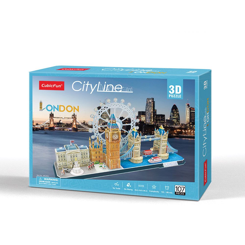 CubicFun 3D Puzzle CITY Line LONDON