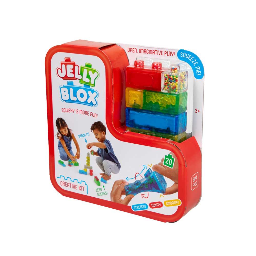 JELLY BLOX Κατασκευαστής με μαλακά μπλοκ 20h.