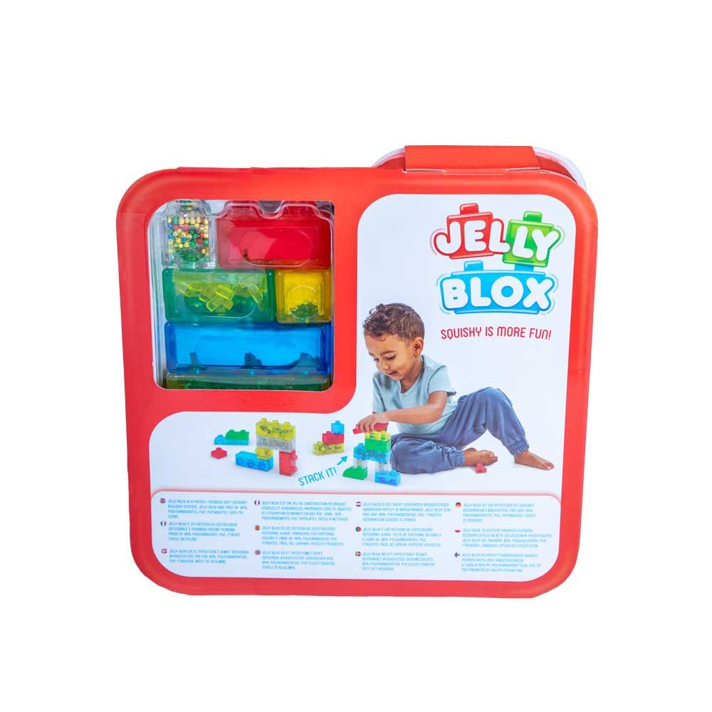 JELLY BLOX Κατασκευαστής με μαλακά μπλοκ 20h.