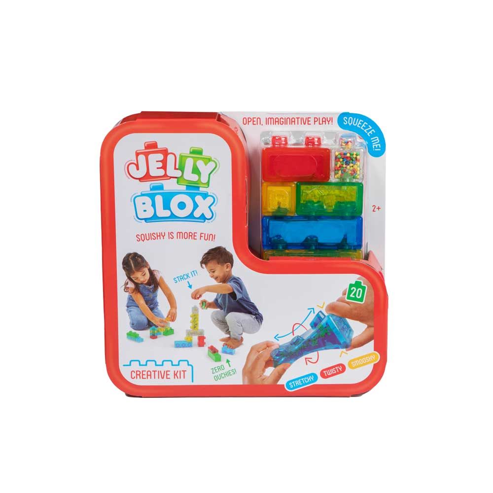 JELLY BLOX Κατασκευαστής με μαλακά μπλοκ 20h.
