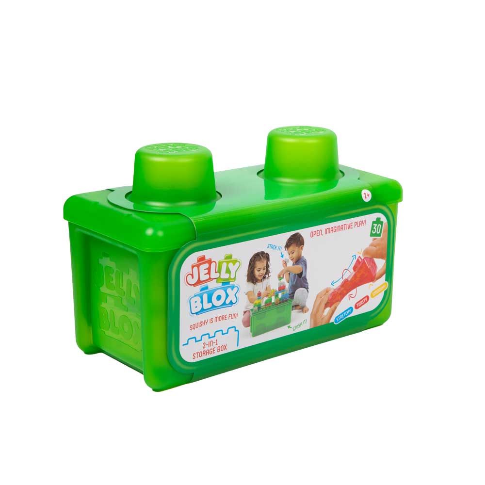 JELLY BLOX Κατασκευαστής με μαλακά μπλοκ σε κουτί 30h.