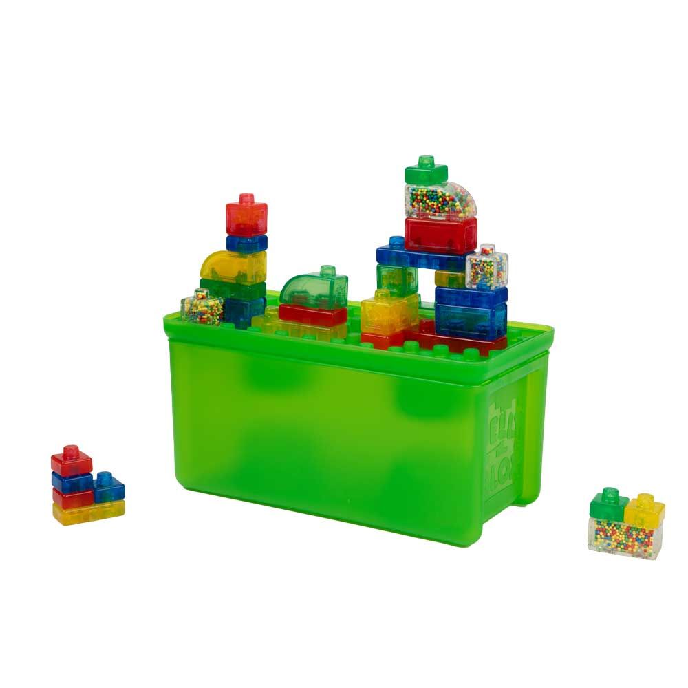 JELLY BLOX Κατασκευαστής με μαλακά μπλοκ σε κουτί 30h.