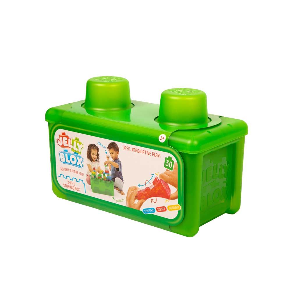 JELLY BLOX Κατασκευαστής με μαλακά μπλοκ σε κουτί 30h.