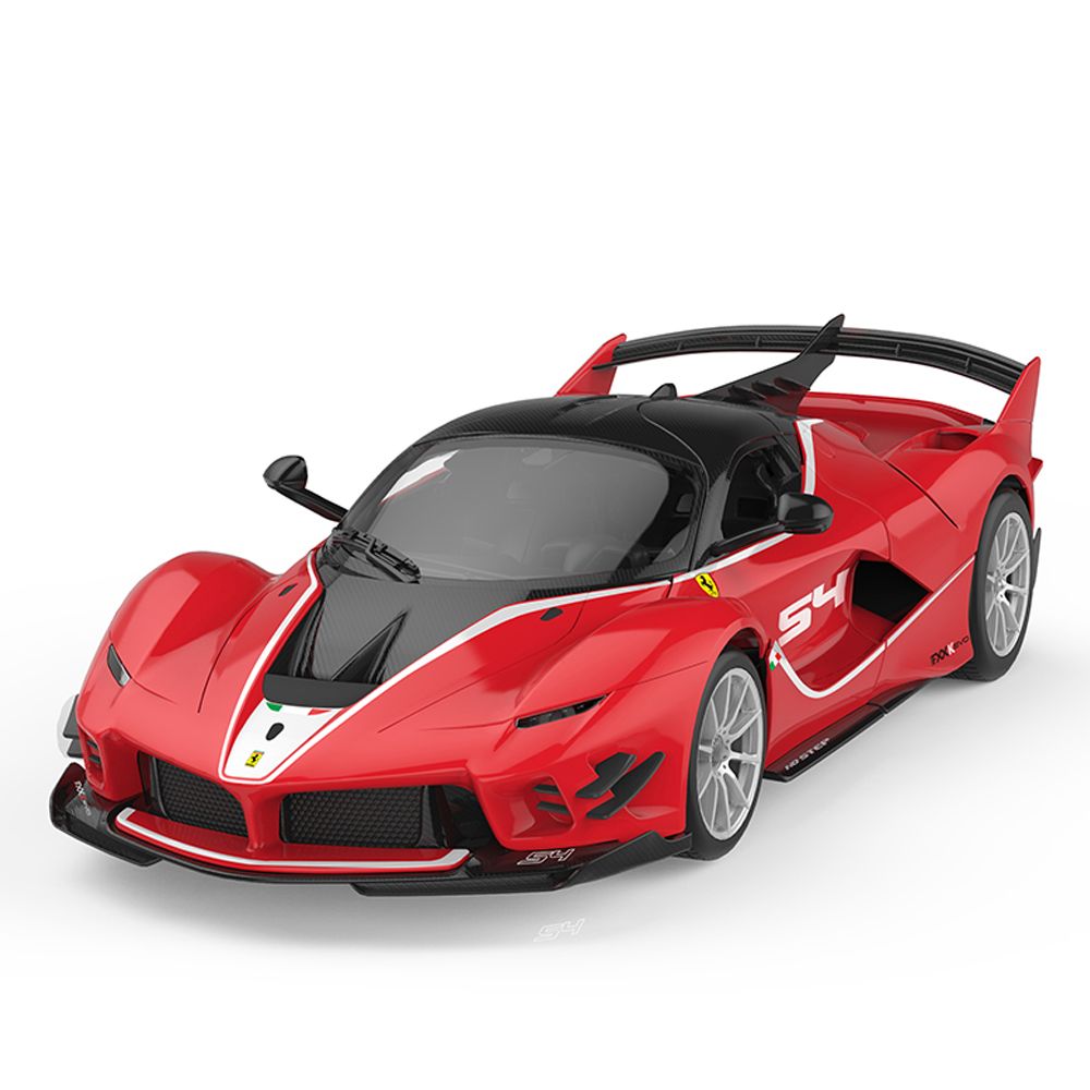 RASTAR Ferrari FXXK EVO R/C Assembly Car 84 Parts 1:18