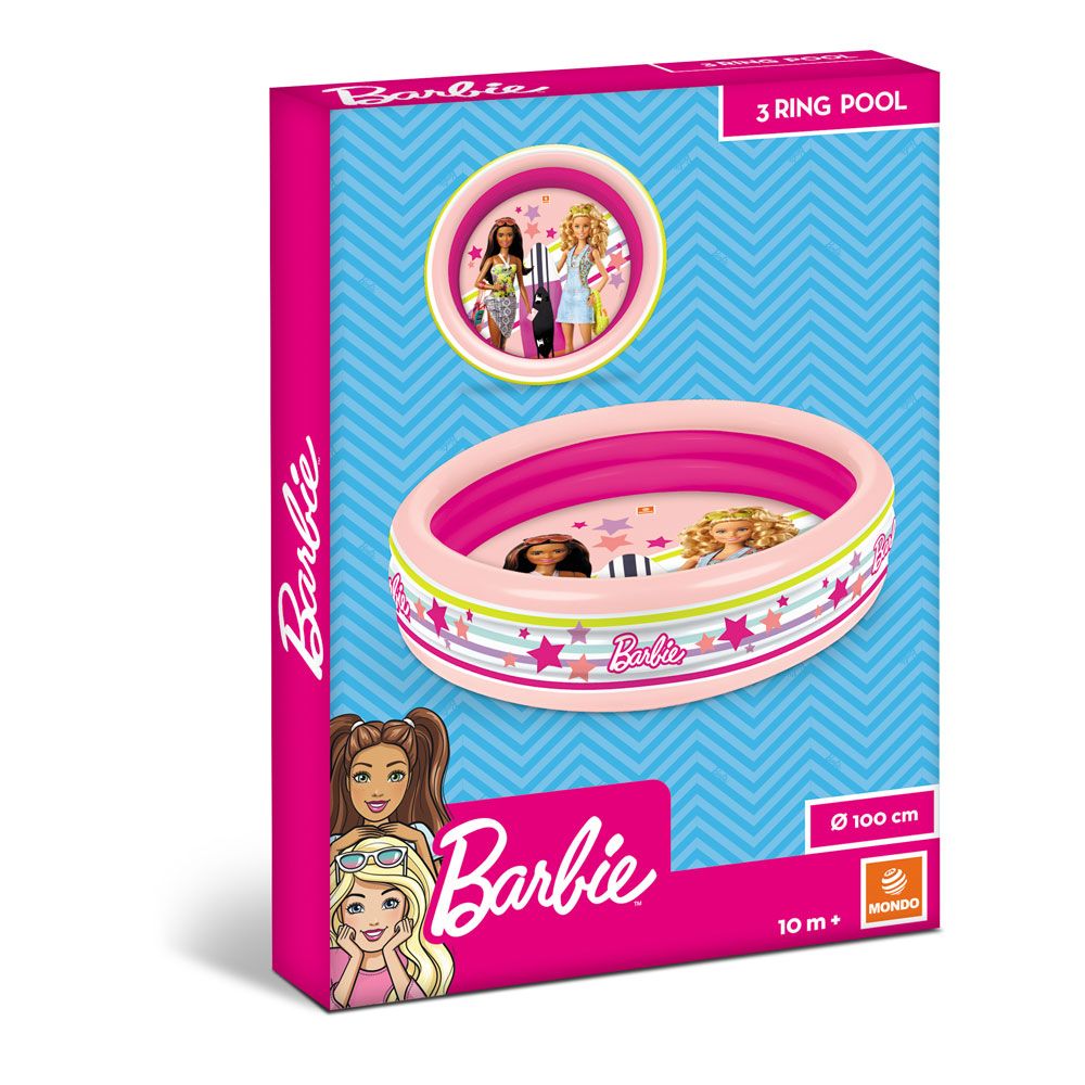 MONDO BARBIE Φουσκωτή πισίνα 100 cm.
