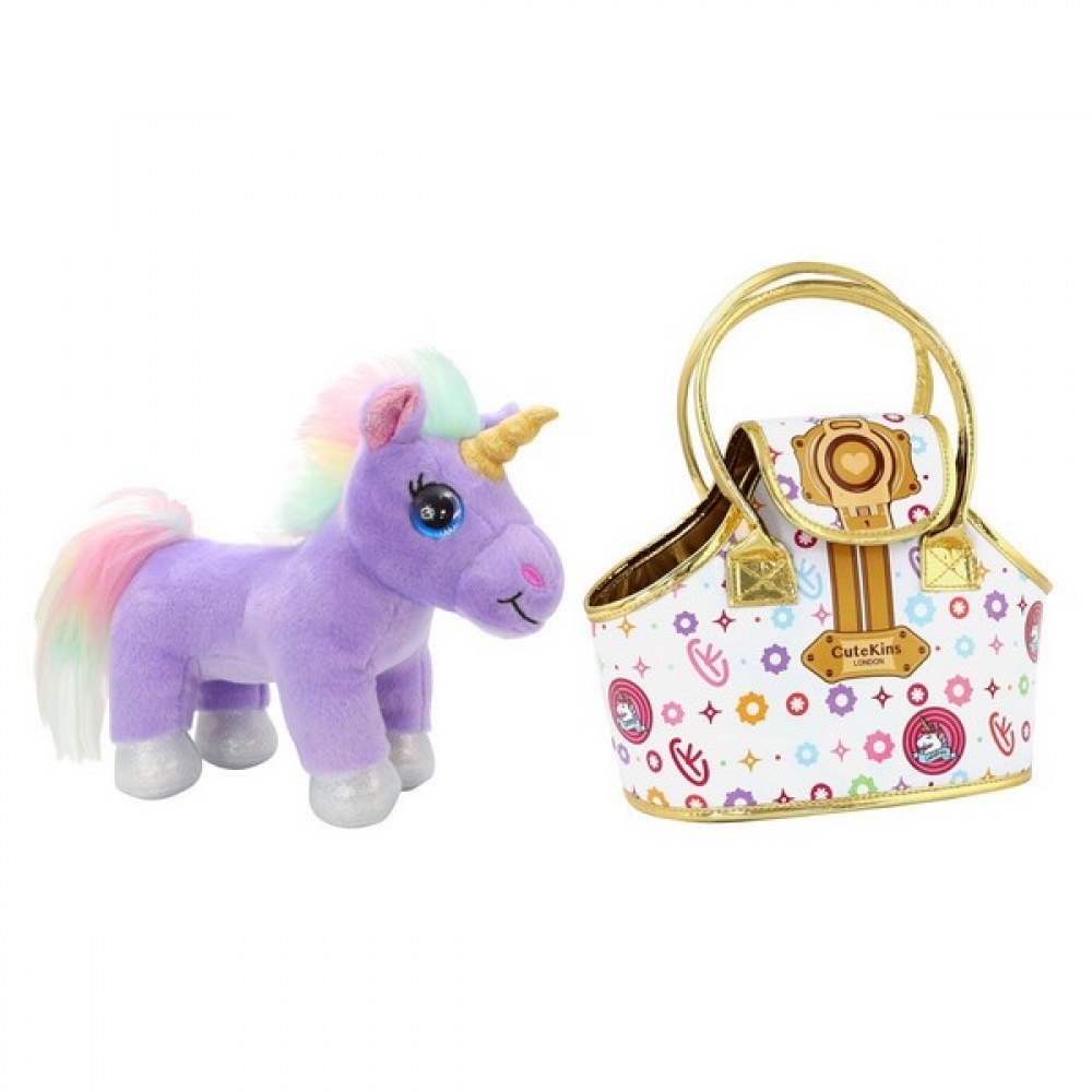 CuteKins- Μονόκερος σε τσάντα Lou Lou