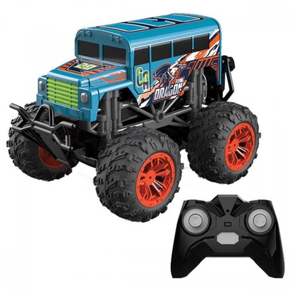 Steam Monster Remote Control Flying Dragon Steam Car 1:18