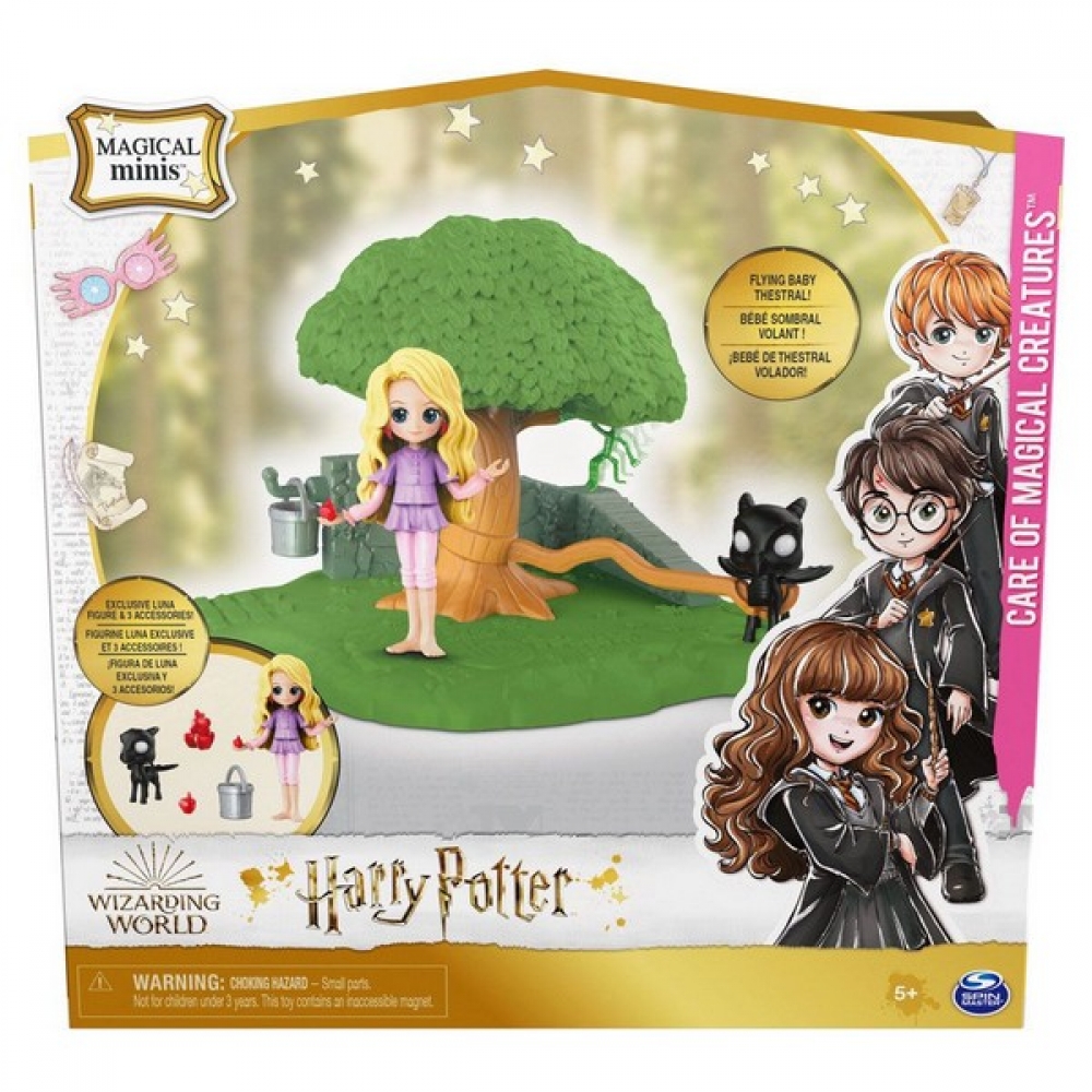 HARRY POTTER - Magical Creatures Garden με ειδώλιο Luna