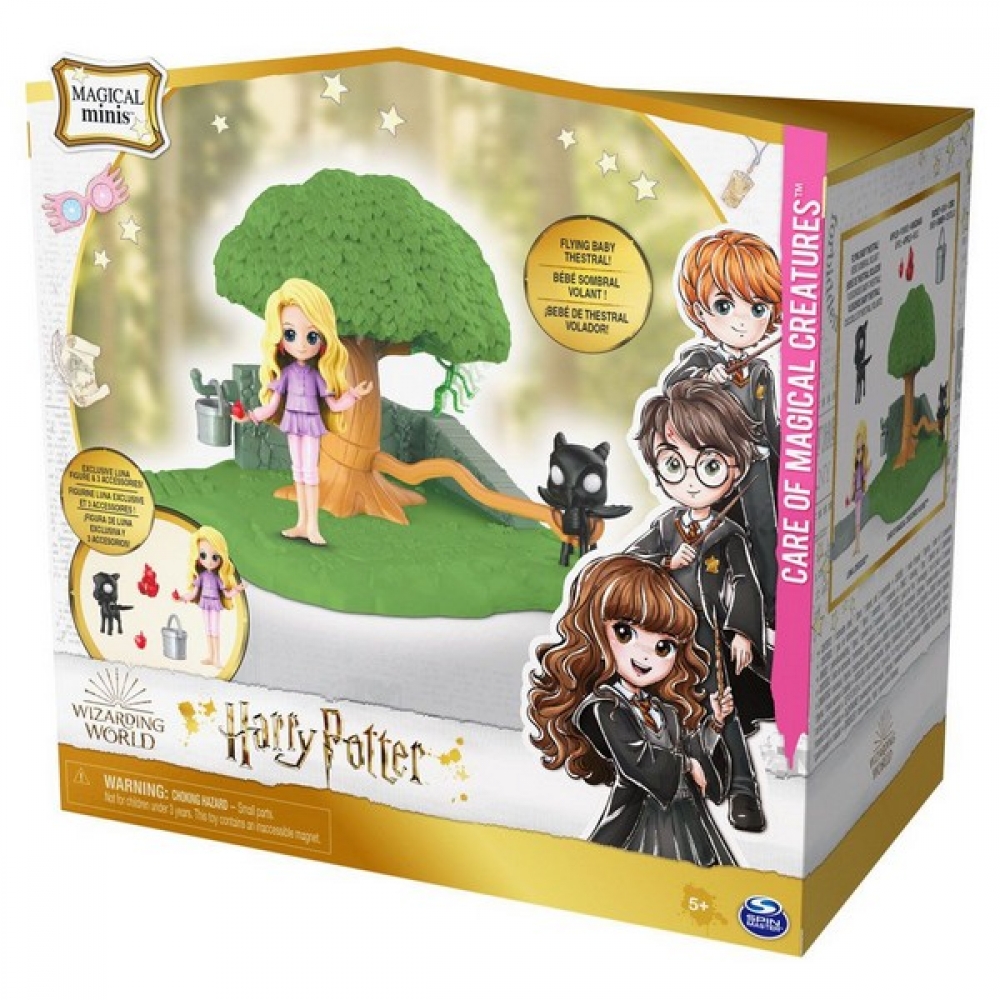 HARRY POTTER - Magical Creatures Garden με ειδώλιο Luna