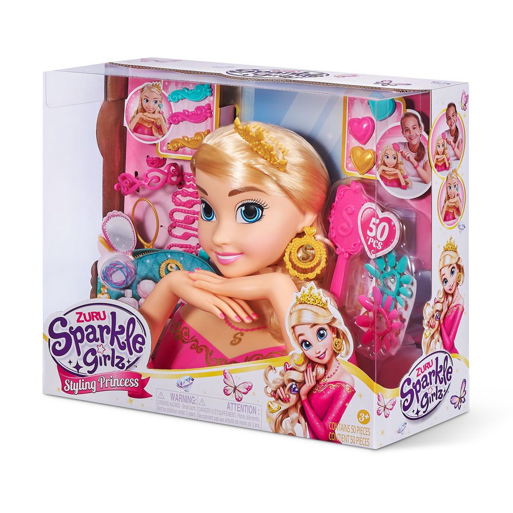 Sparkle Girlz Model για χτενίσματα και μανικιούρ Styling Princess 52h.