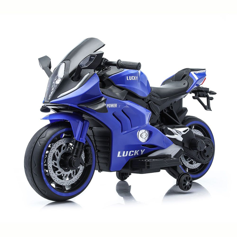 OCIE Μοτοσικλέτα με μπαταρία 12V LUCKY Blue