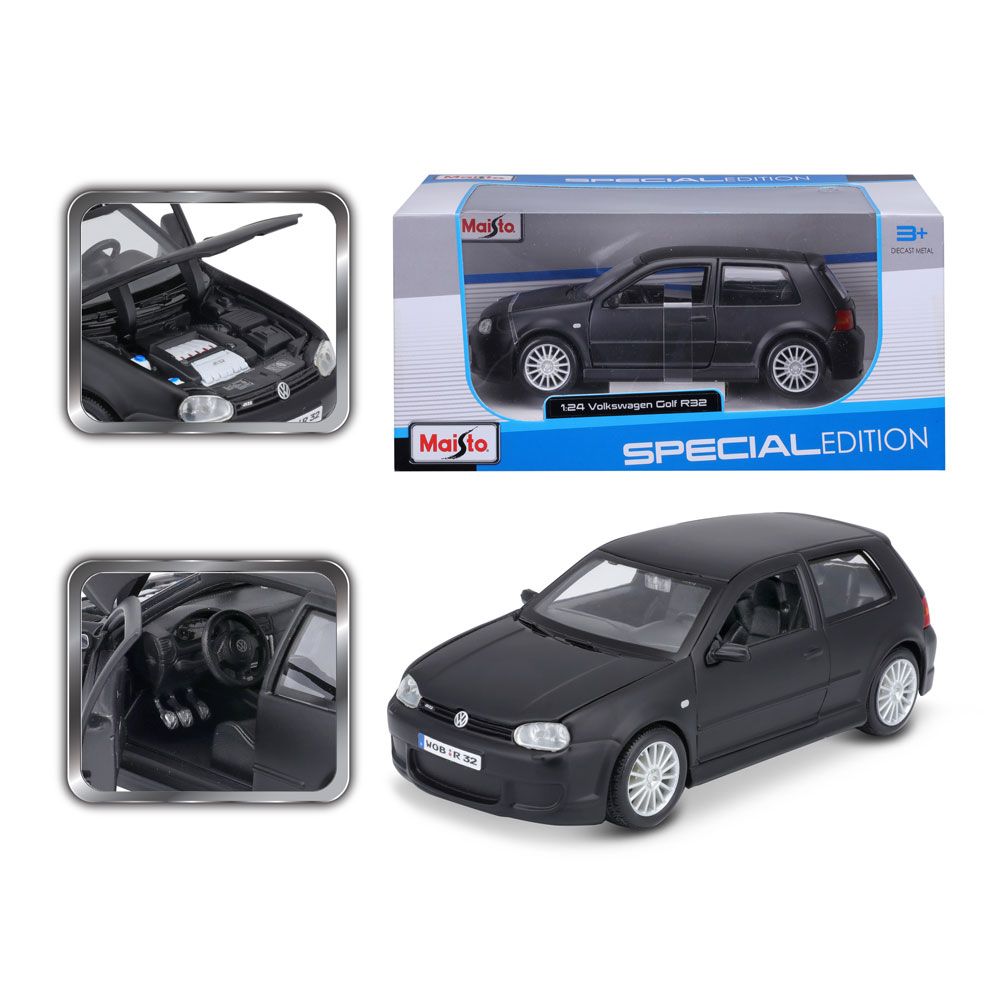 MAISTO SP EDITION Αυτοκίνητο VW Volkswagen Golf R32 μαύρο