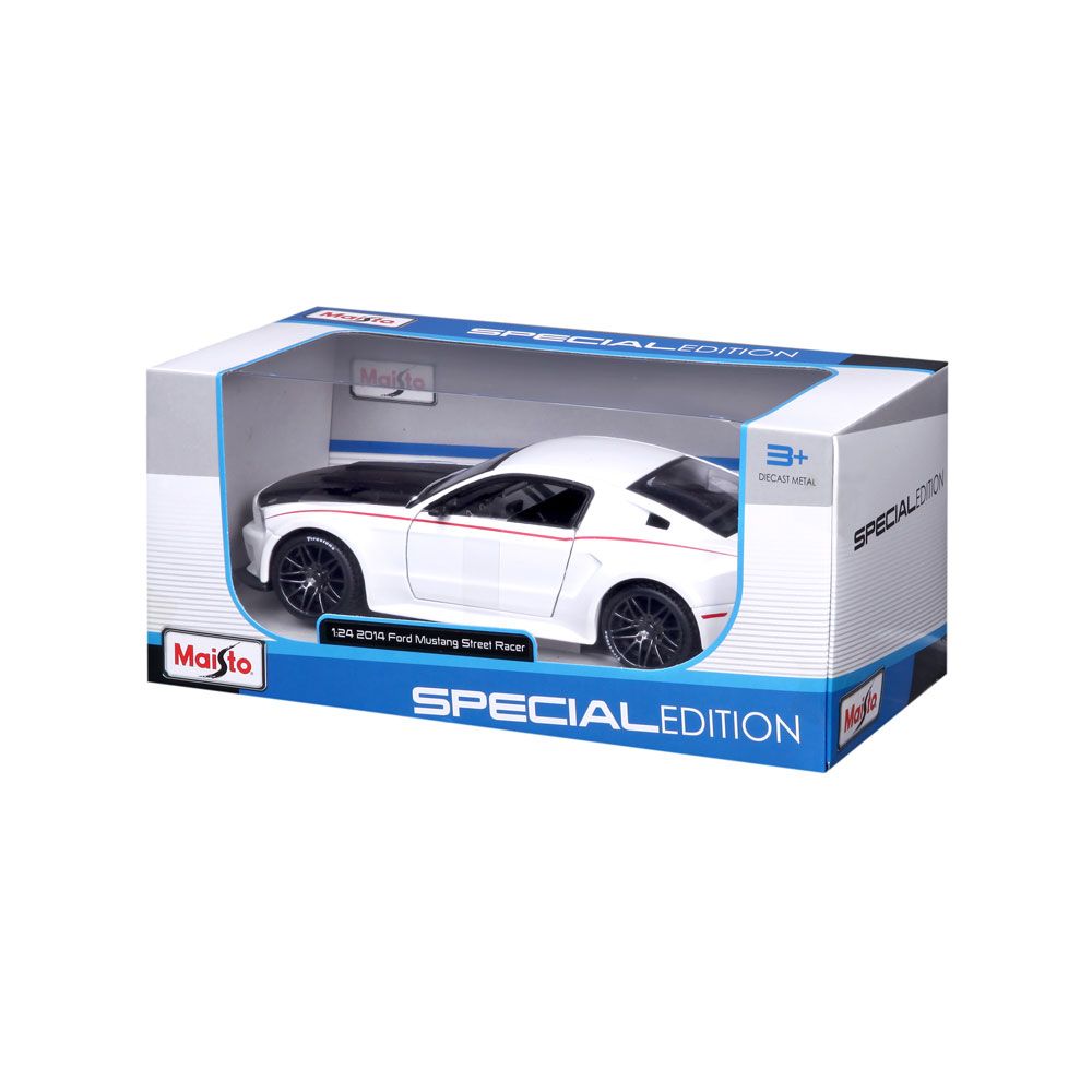 MAISTO SP EDITION Αυτοκίνητο ΝΕΟ FORD MUSTANG STREET RACER λευκό
